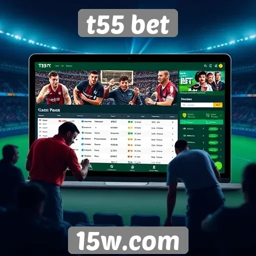 Facilidade de uso e navegação no site t55 bet